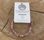 Bracelet Rhodonite Unie - Perles 4mm
